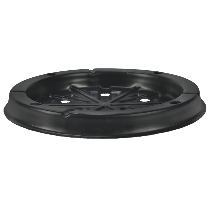 12 Inch Internal Disk Black - 400 per case - Hanging Baskets